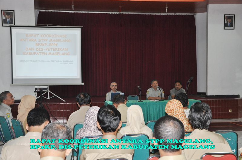 Rapat Koordinasi Pengembangan Kerjasama dengan BPPK dan Pendampingan Agribisnis Pedesaaan Kabupaten Magelang
