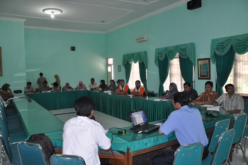Rapat Koordinasi Pameran Soropadan Expo 2012