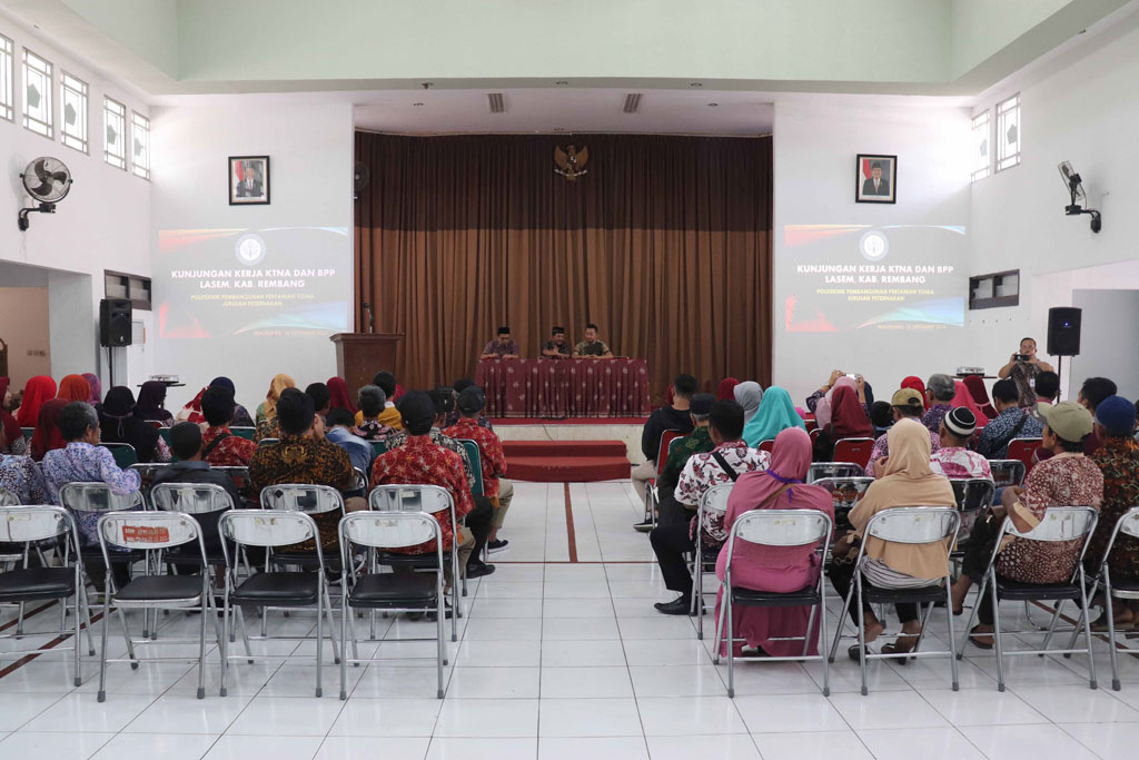 KTNA dan BPP Lasem Kabupaten Rembang Kunjungan Ke Polbangtan YoMa, Kampus Peternakan