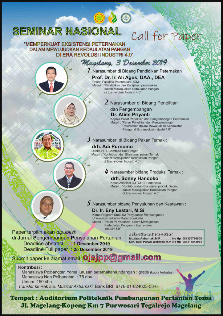 Jangan Lewatkan Seminar Nasional 2019 Jangan Lewatkan Seminar Nasional 2019