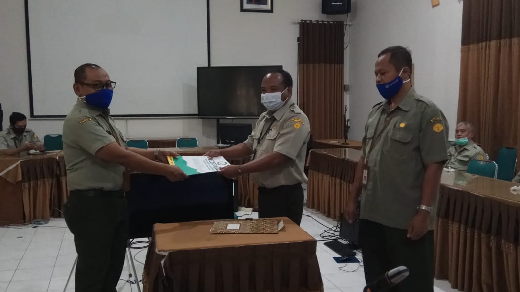 Serah Terima Jabatan Kepala Bagian Administrasi Umum Polbangtan YoMa