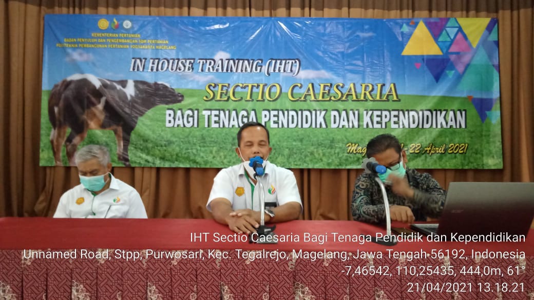 In House Training (IHT) Sectio Caesaria Bagi Tenaga Pendidik dan Kependidikan