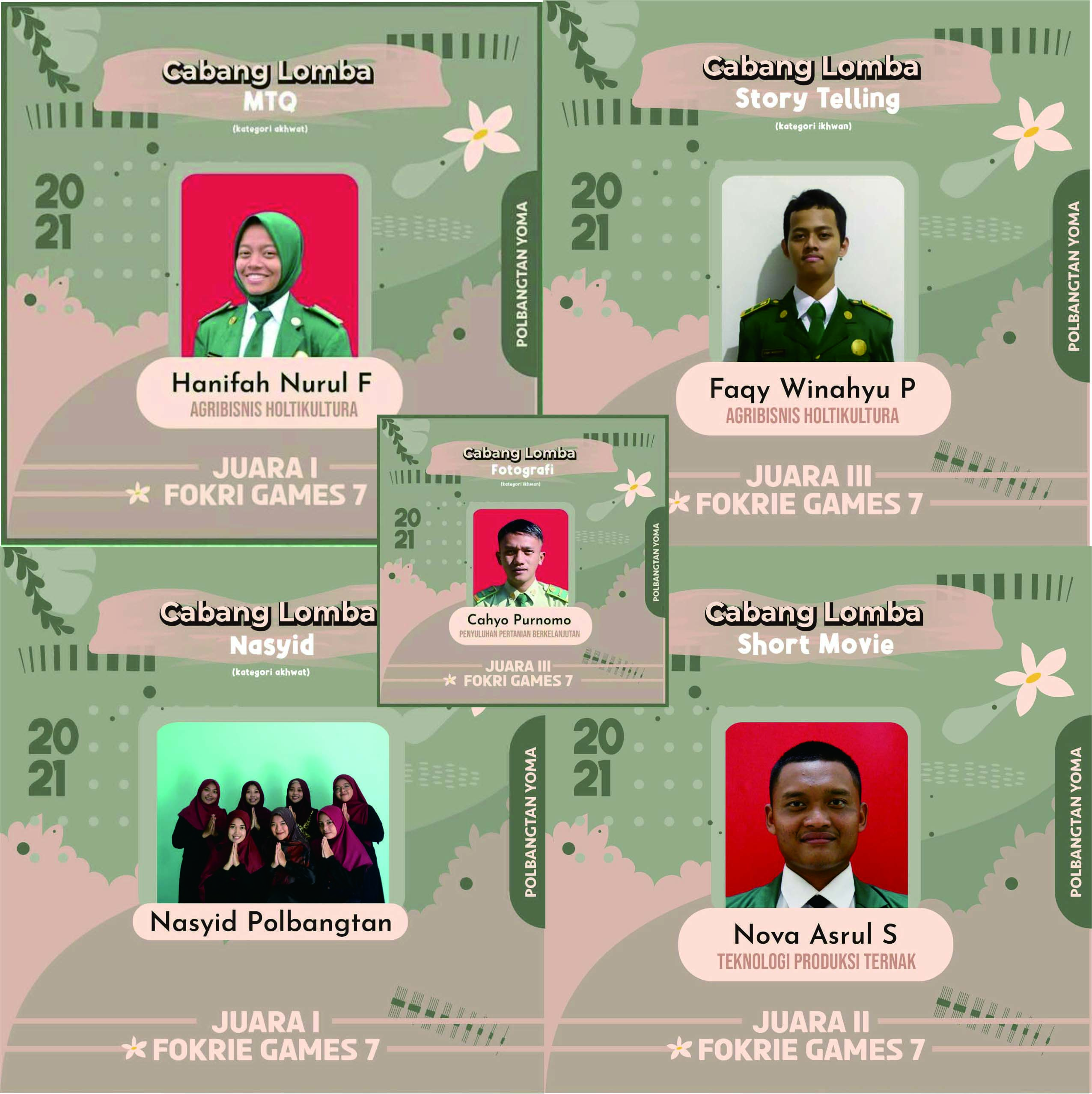 Polbangtan YoMa Raih Prestasi di FOKRI Games VII