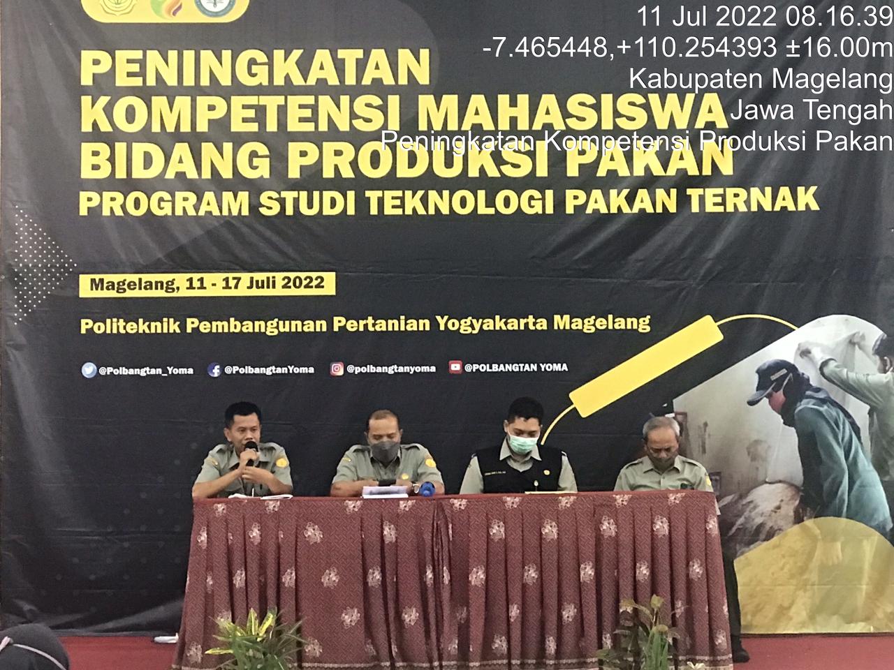 Polbangtan YoMa Gelar Peningkatan Kompetensi Produksi Pakan Ternak