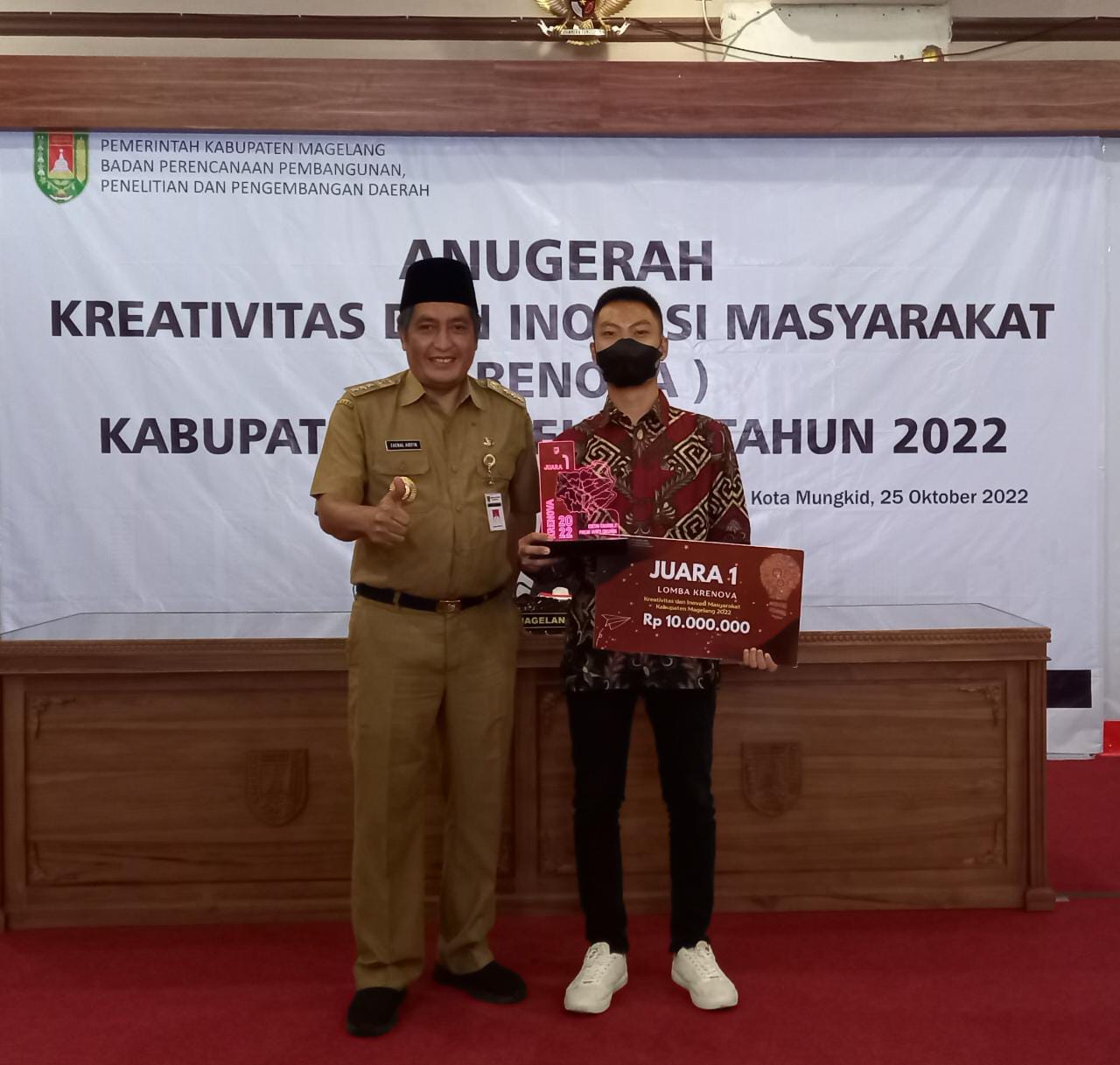 Sulap Mesin Getuk Mangkrak, Mahasiswa Polbangtan Kementan Juarai Ajang Krenova