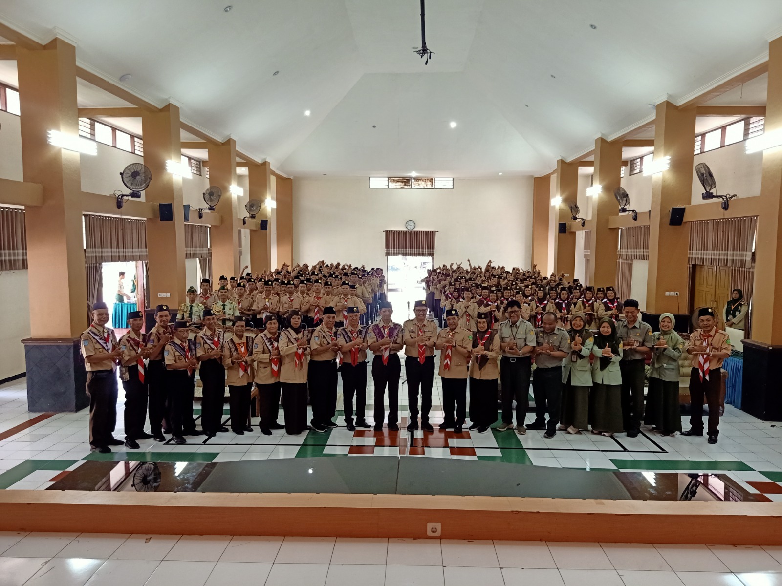 Bentuk Karakter Mahasiswa Baru, Polbangtan Kementan Bekali Kursus Kepramukaan