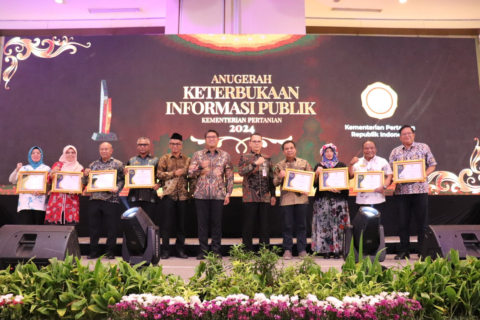 Apresiasi Keterbukaan Informasi Publik, Kementan Beri Polbangtan YOMA Predikat Bergengsi